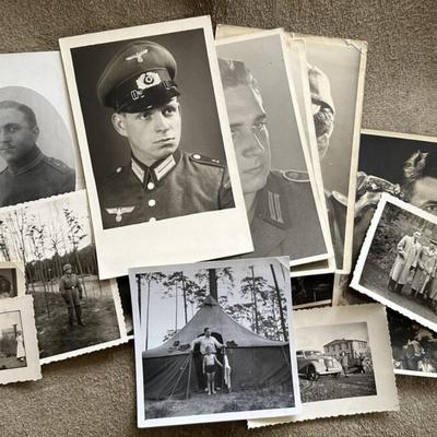 WWII GERMAN FAMILY PHOTOS MILITARY & CIVILIAN