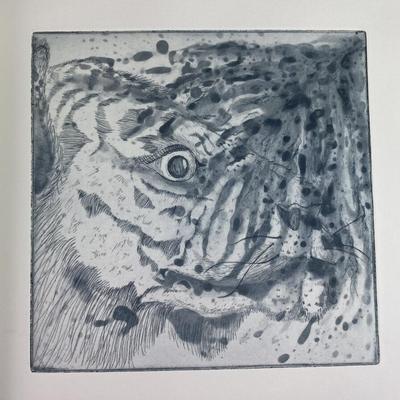 ARTIST HELENE POULSHOCK SIGNED LIMITED EDITION ART FOLIO