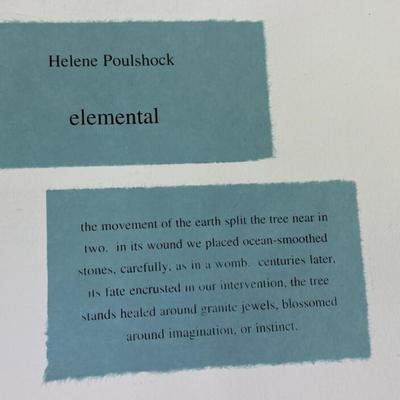 ARTIST HELENE POULSHOCK SIGNED LIMITED EDITION ART FOLIO