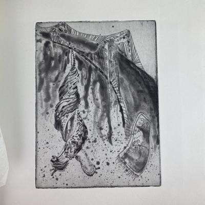 ARTIST HELENE POULSHOCK SIGNED LIMITED EDITION ART FOLIO