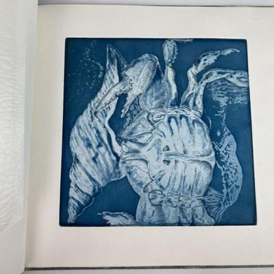 ARTIST HELENE POULSHOCK SIGNED LIMITED EDITION ART FOLIO