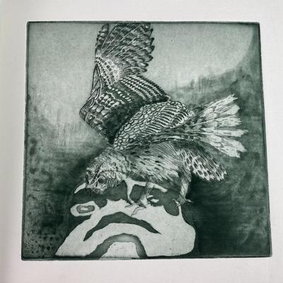 ARTIST HELENE POULSHOCK SIGNED LIMITED EDITION ART FOLIO