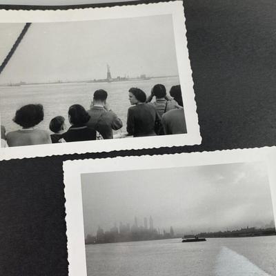 GERMAN AMERICAN FAMILY PHOTO ALBUM 1930s-1950s