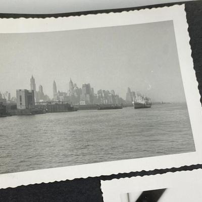GERMAN AMERICAN FAMILY PHOTO ALBUM 1930s-1950s