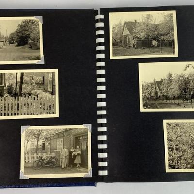 GERMAN AMERICAN FAMILY PHOTO ALBUM 1930s-1950s