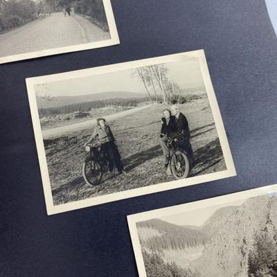 GERMAN AMERICAN FAMILY PHOTO ALBUM 1930s-1950s