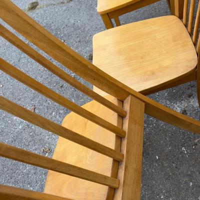6- Birch or Maple dining Chairs High Back!!
