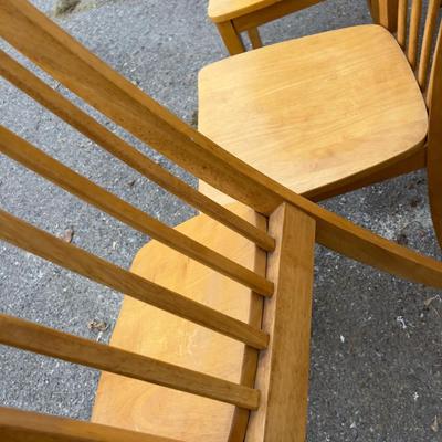6- Birch or Maple dining Chairs High Back!!