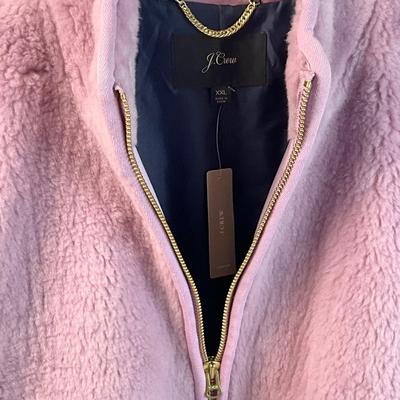 Lot M 355 NWT J. Crew Long, Heavy Fleece (size XXL) / Wallet / Socks