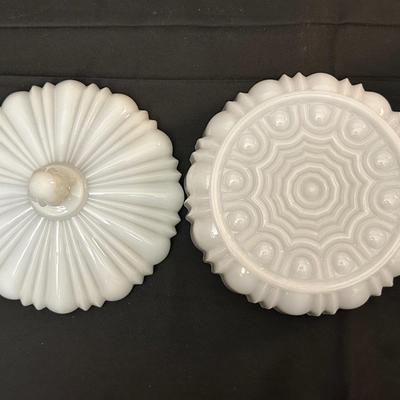 Lot of Milk Glass Compotes/Dishes