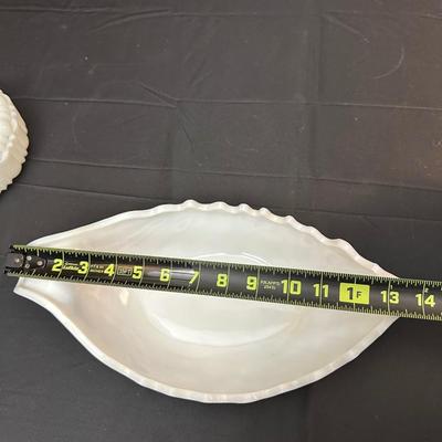 Lot of Milk Glass Compotes/Dishes