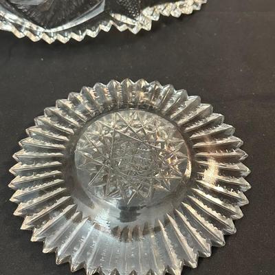 Collection of Vintage Glass Candy and Trinket Dishes