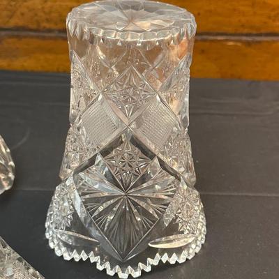 Collection of Vintage Glass Candy and Trinket Dishes