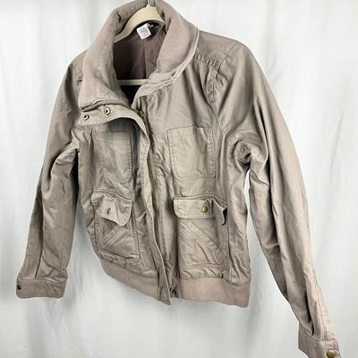 Lot M 360 J. Crew Jacket (size 10) & Cuddl Duds Plaid Plush/Sherpa Throw