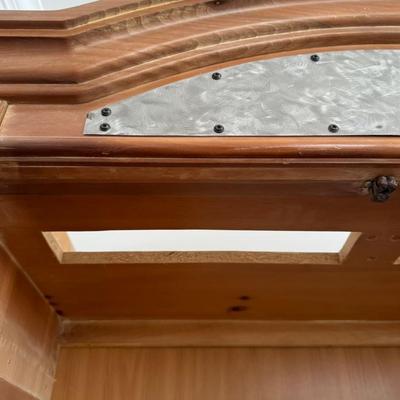 923 Vintage Armoire Cabinet