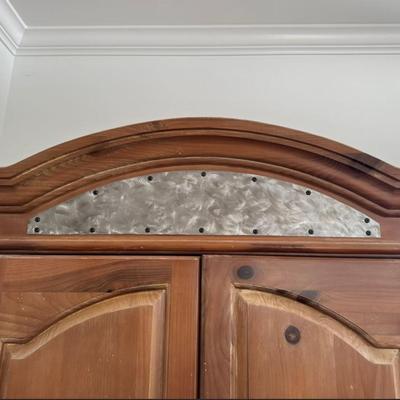 923 Vintage Armoire Cabinet