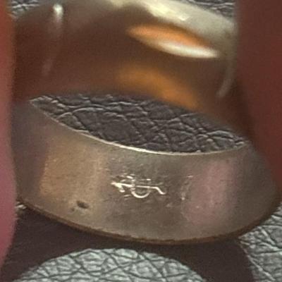 Estate Ring Unique Marking size 6 (approx)