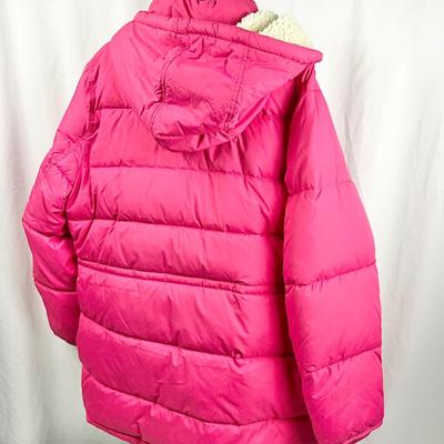 Lot M 368 NWT J. Crew Hooded Puffer Coat (size 2X ) / NWT Hat & Gloves Set