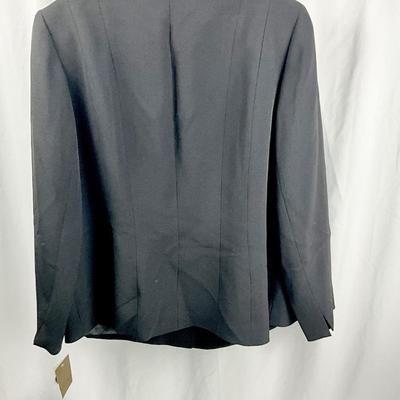 Lot K 385 NWT NIPON Boutique Black Evening Jacket ( size 16)