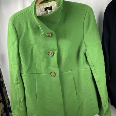 Lot L 387 Pair of J. Crew Jackets ( 1 NWT ) size 12 / Infinity Scarf, Gloves, NWT Hat