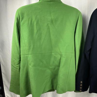 Lot L 387 Pair of J. Crew Jackets ( 1 NWT ) size 12 / Infinity Scarf, Gloves, NWT Hat