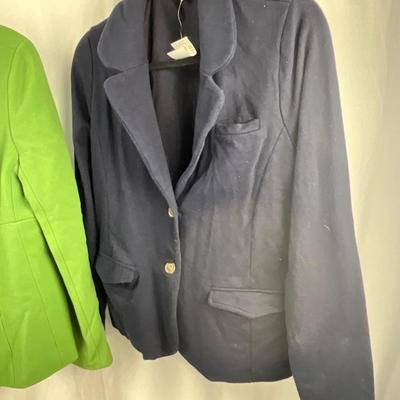 Lot L 387 Pair of J. Crew Jackets ( 1 NWT ) size 12 / Infinity Scarf, Gloves, NWT Hat