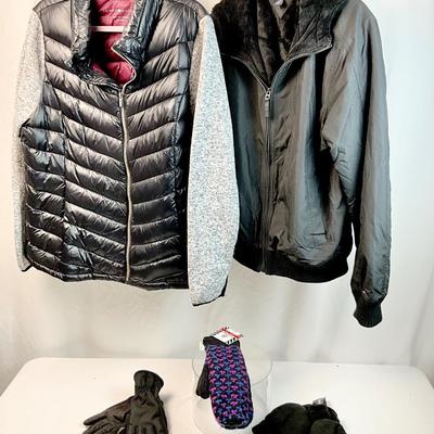 Lot N 395 Pair of Tommy Hilfiger Jackets / Gloves / Mittens
