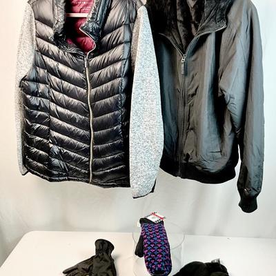 Lot N 395 Pair of Tommy Hilfiger Jackets / Gloves / Mittens