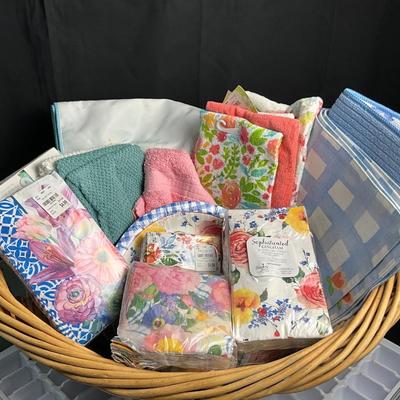 Lot S 439 Basket of Spring Goodies