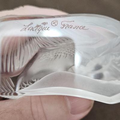 Vintage Signed/Marked Lalique Theano Mermaid Figurine