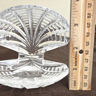Rare Waterford Crystal Clam