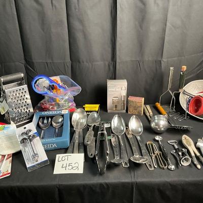 Lot R 452 Large Lot of Cooking Utensils