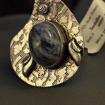 Sodolite 925 Ring NWT $54.99 Sz 9
