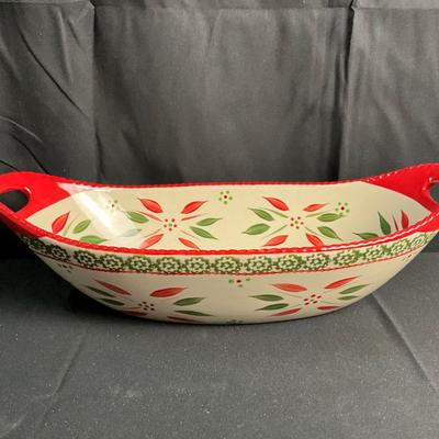 Lot R 454 Set of Five, Temptations Stoneware, Old World Festivefetti