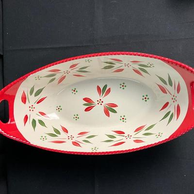 Lot R 454 Set of Five, Temptations Stoneware, Old World Festivefetti