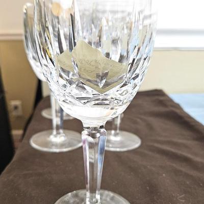 5 Signed/Marked Waterford Glasses