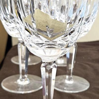 5 Signed/Marked Waterford Glasses
