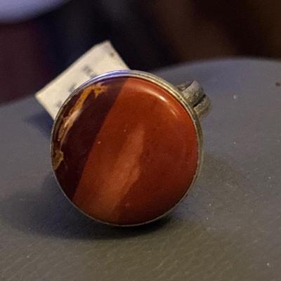 Red Jasper Ring Sz 9 NWT $49.99