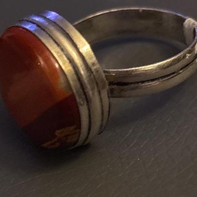 Red Jasper Ring Sz 9 NWT $49.99