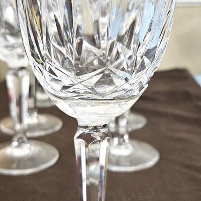 7 Signed/Marked Waterford Glasses