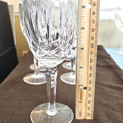 7 Signed/Marked Waterford Glasses