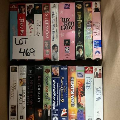 Lot U 469 NIB Panasonic VHS Player & VHS Movies