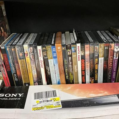 Lot U 472 NIB SONY DVD Player / DVD Movies / Trainings