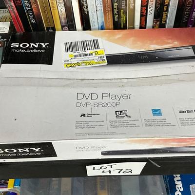 Lot U 472 NIB SONY DVD Player / DVD Movies / Trainings
