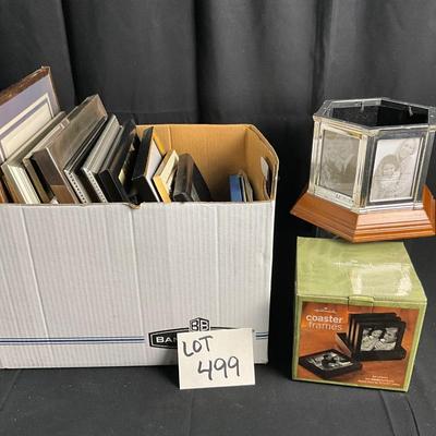Lot T 499 Lot of Picture Frames
