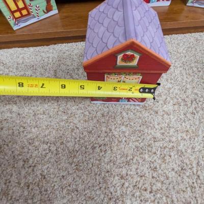 Holiday Gift Boxes Cute House Boxes (LR)