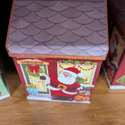 Holiday Gift Boxes Cute House Boxes (LR)