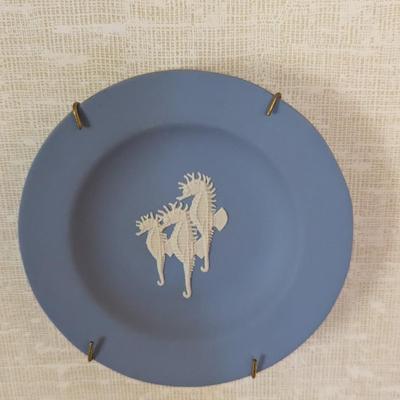 Vintage Wedgwood Jasperware Seahorses Starfish & Shells Trinket Dishes