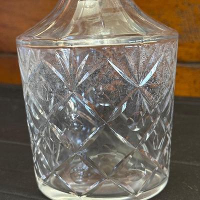 Crystal Decanters and Champagne Bucket