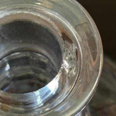 Crystal Decanters and Champagne Bucket